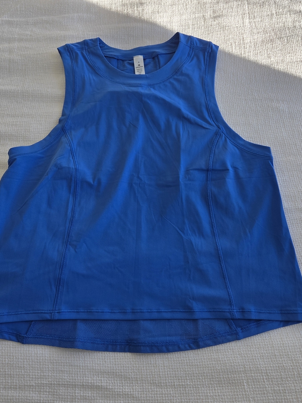 Lululemon Women’s Sleeveless Athletic Tank Top - Royal Blue